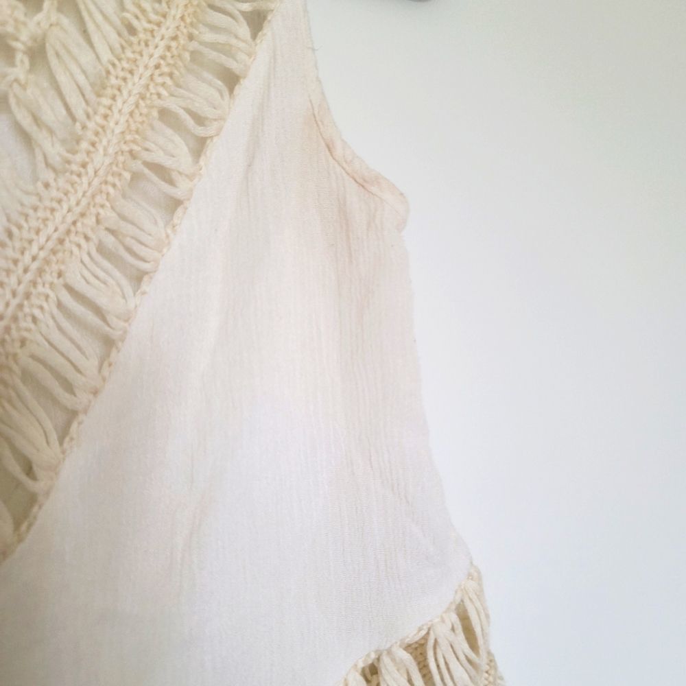 Cream Boho Top - Picture 6 of 10